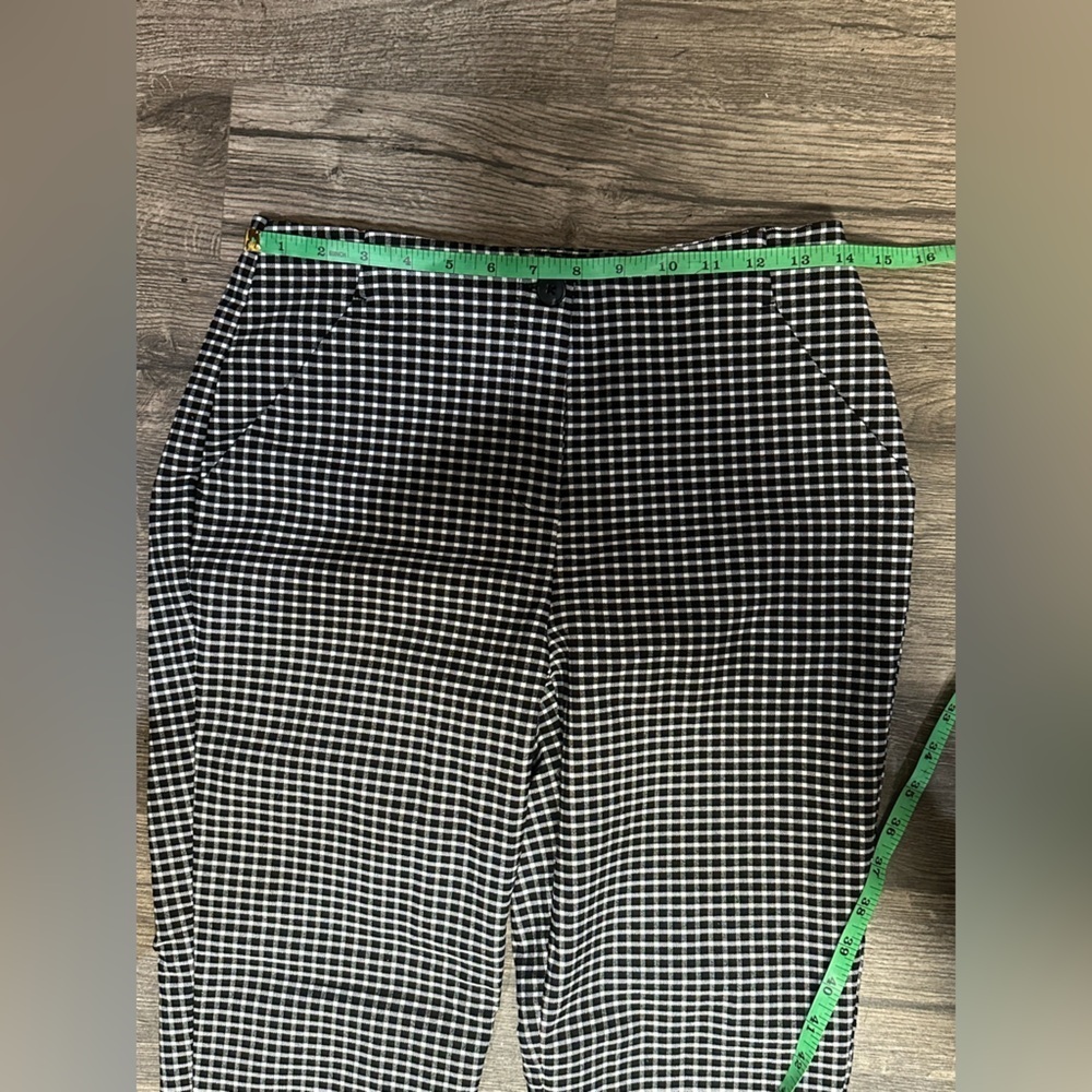 Worthington Black and White Plaid Pants - Picture 9 of 10